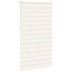 vidaXL Jaluzea tip zebra 135x200 cm lățime țesătură 130,9 cm poliester