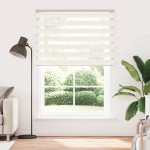 vidaXL Jaluzea tip zebra 160x200 cm lățime țesătură 155,9 cm poliester