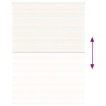 vidaXL Jaluzea tip zebra 165x230 cm lățime țesătură 160,9 cm poliester
