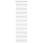 vidaXL Jaluzea tip zebra alb lățime țesătură 35,9 cm poliester