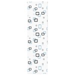 vidaXL Jaluzelă de duș 70x240 cm lățime material 66 cm vidaXL Jaluzelă de duș 70x240 cm lățime material 66 cm