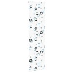 vidaXL Jaluzelă de duș 70x240 cm lățime material 66 cm vidaXL Jaluzelă de duș 70x240 cm lățime material 66 cm