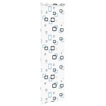 vidaXL Jaluzelă de duș 70x240 cm lățime material 66 cm vidaXL Jaluzelă de duș 70x240 cm lățime material 66 cm