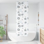 vidaXL Jaluzea cu rolă de duș 80x240 cm, lățime materială 76 cm vidaXL Jaluzea cu rolă de duș 80x240 cm, lățime materială 76 cm