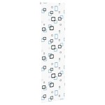vidaXL Jaluzea cu rolă de duș 80x240 cm, lățime materială 76 cm vidaXL Jaluzea cu rolă de duș 80x240 cm, lățime materială 76 cm