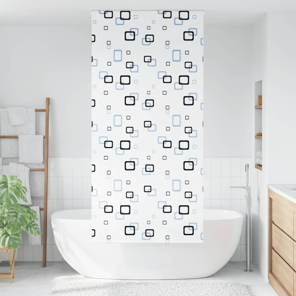 vidaXL Jaluză cu rolă de duș 90x240 cm lățime material 86 cm