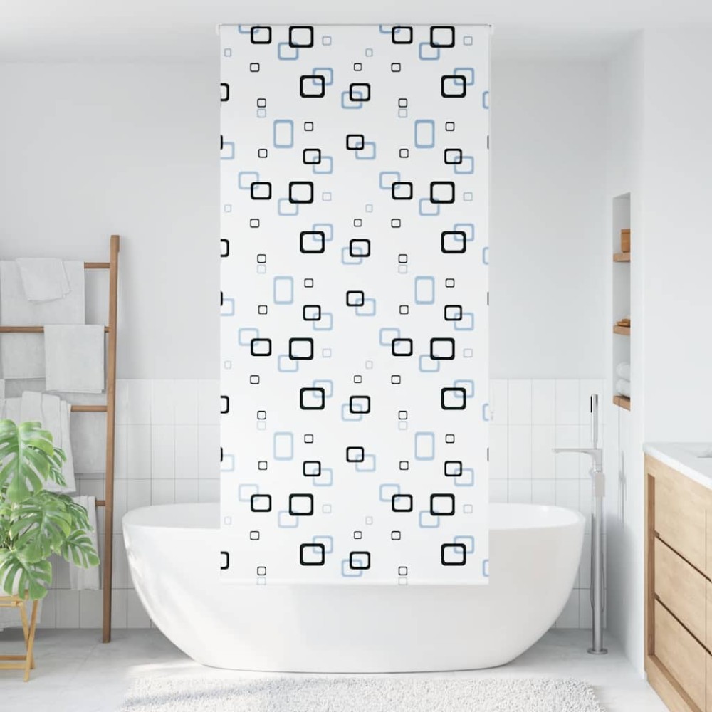 vidaXL Jaluzea cu rolă de duș 110x240 cm lățime material 106 cm