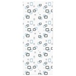 vidaXL Jaluzea cu rolă de duș 110x240 cm lățime material 106 cm