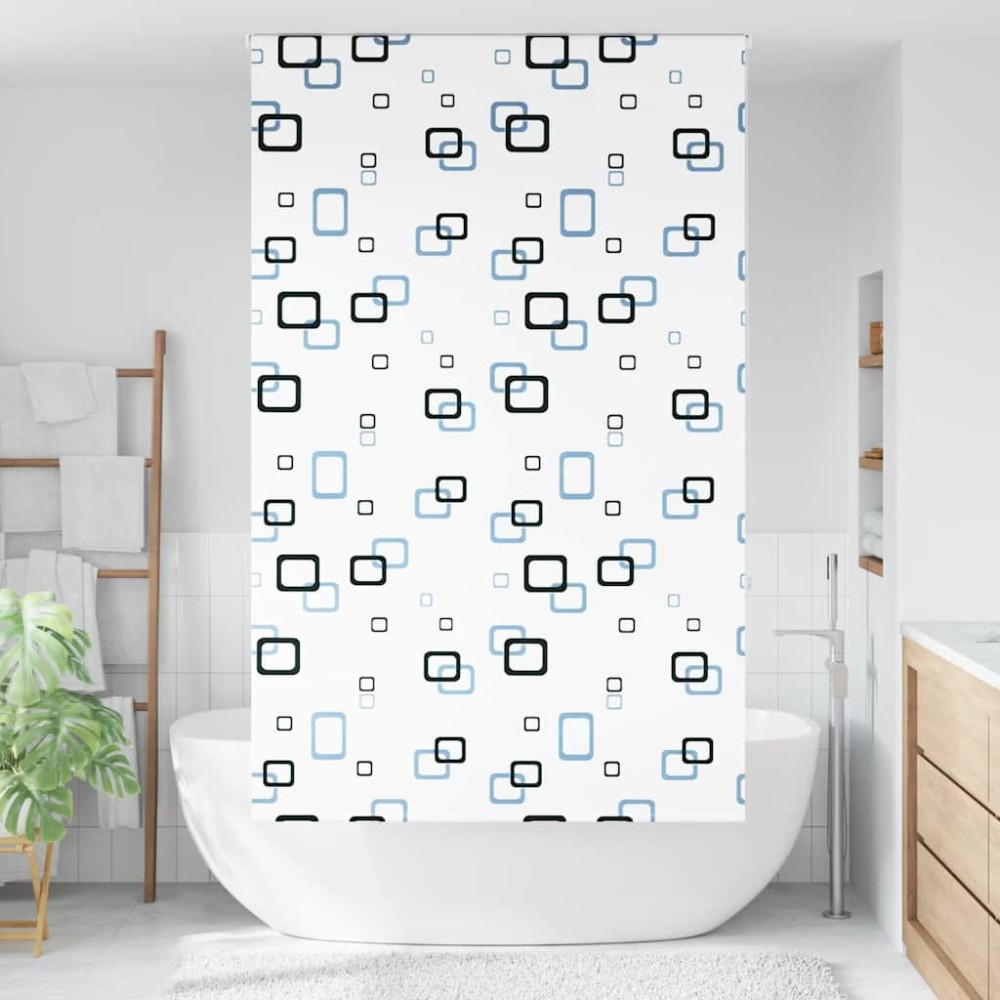 vidaXL Jaluzea cu rolă de duș 130x240 cm lățime material 126 cm