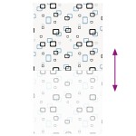 vidaXL Jaluzea cu role de duș 140x240 cm lățime material 136 cm vidaXL Jaluzea cu role de duș 140x240 cm lățime material 136 cm