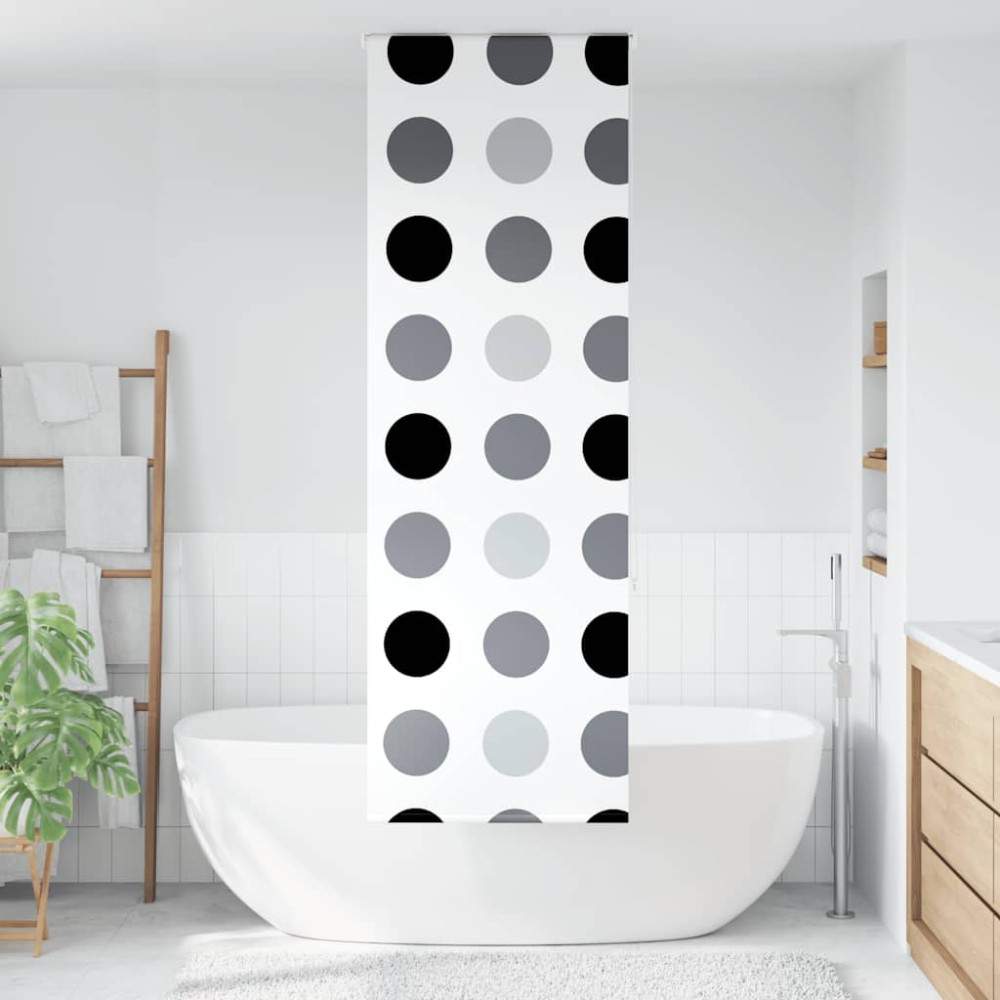 vidaXL Jaluzea cu rolă de duș 80x240 cm, lățime materială 76 cm