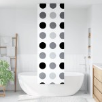 vidaXL Jaluzea cu rolă de duș 80x240 cm, lățime materială 76 cm