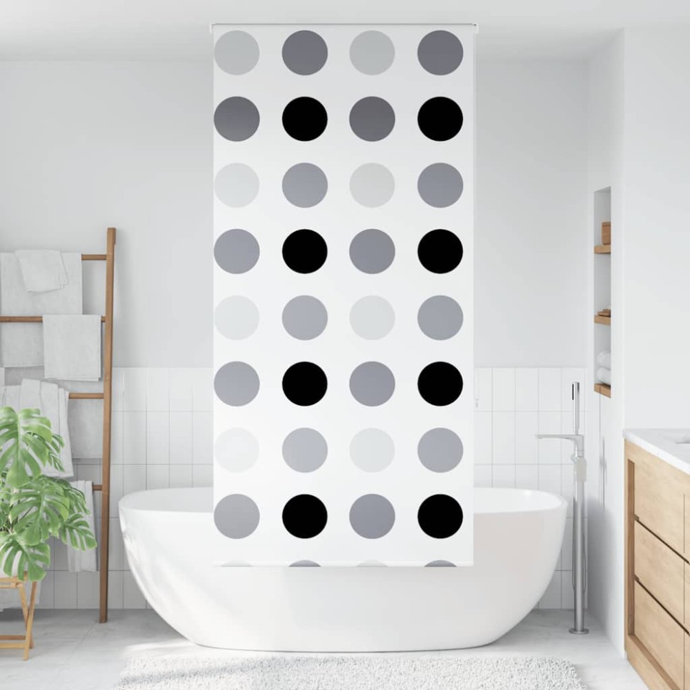 vidaXL Jaluzea cu rolă de duș 90x240 cm lățime material 86 cm