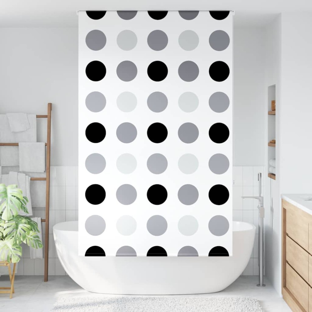 vidaXL Jaluzea cu rolă de duș 120x240 cm lățime material 116 cm