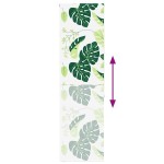vidaXL Jaluzea cu rolă de duș 80x240 cm, lățime materială 76 cm