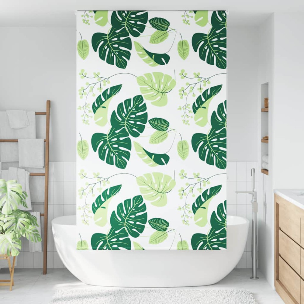 vidaXL Jaluză cu rolă de duș 120x240 cm lățime material 116 cm