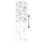 vidaXL Jaluzea cu rolă de duș 80x240 cm, lățime materială 76 cm vidaXL Jaluzea cu rolă de duș 80x240 cm, lățime materială 76 cm