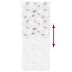 vidaXL Jaluzea cu rolă de duș 110x240 cm lățime material 106 cm