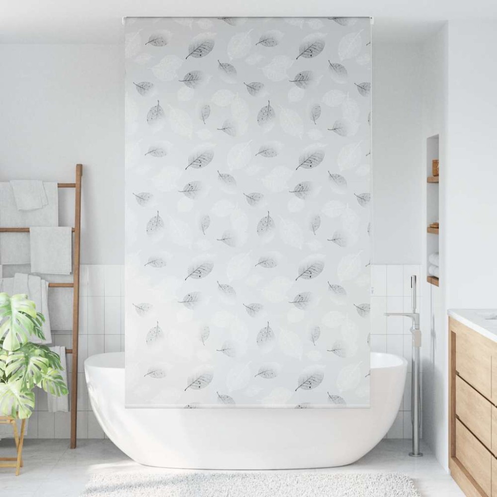 vidaXL Jaluzea cu rolă de duș 130x240 cm lățime material 126 cm