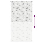 vidaXL Jaluzea cu rolă de duș 130x240 cm lățime material 126 cm vidaXL Jaluzea cu rolă de duș 130x240 cm lățime material 126 cm