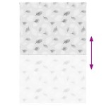 vidaXL Jaluzea cu rolă de duș 150x240 cm lățime material 146 cm