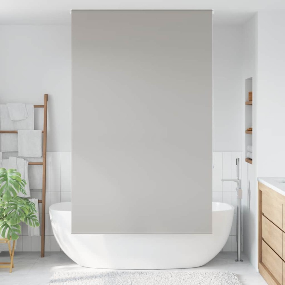 vidaXL Jaluzea cu rolă de duș 130x240 cm lățime material 126 cm