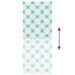 vidaXL Jaluzea cu rolă de duș 90x240 cm lățime material 86 cm