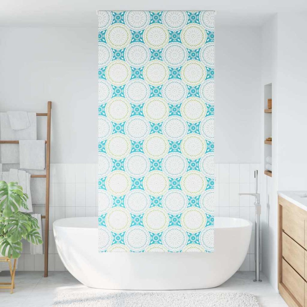 vidaXL Jaluzea cu rolă de duș 110x240 cm lățime material 106 cm