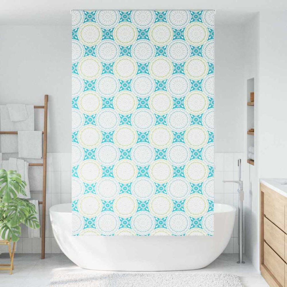 vidaXL Jaluzea cu rolă de duș 120x240 cm lățime material 116 cm