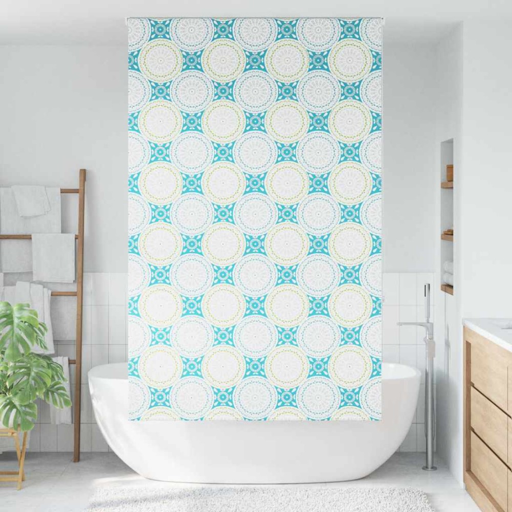 vidaXL Jaluzea cu role de duș 140x240 cm lățime material 136 cm