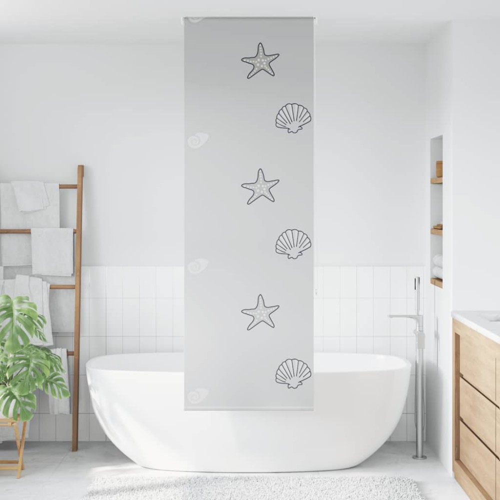vidaXL Jaluzea cu rolă de duș 80x240 cm, lățime materială 76 cm