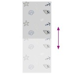 vidaXL Jaluzea cu rolă de duș 110x240 cm lățime material 106 cm vidaXL Jaluzea cu rolă de duș 110x240 cm lățime material 106 cm