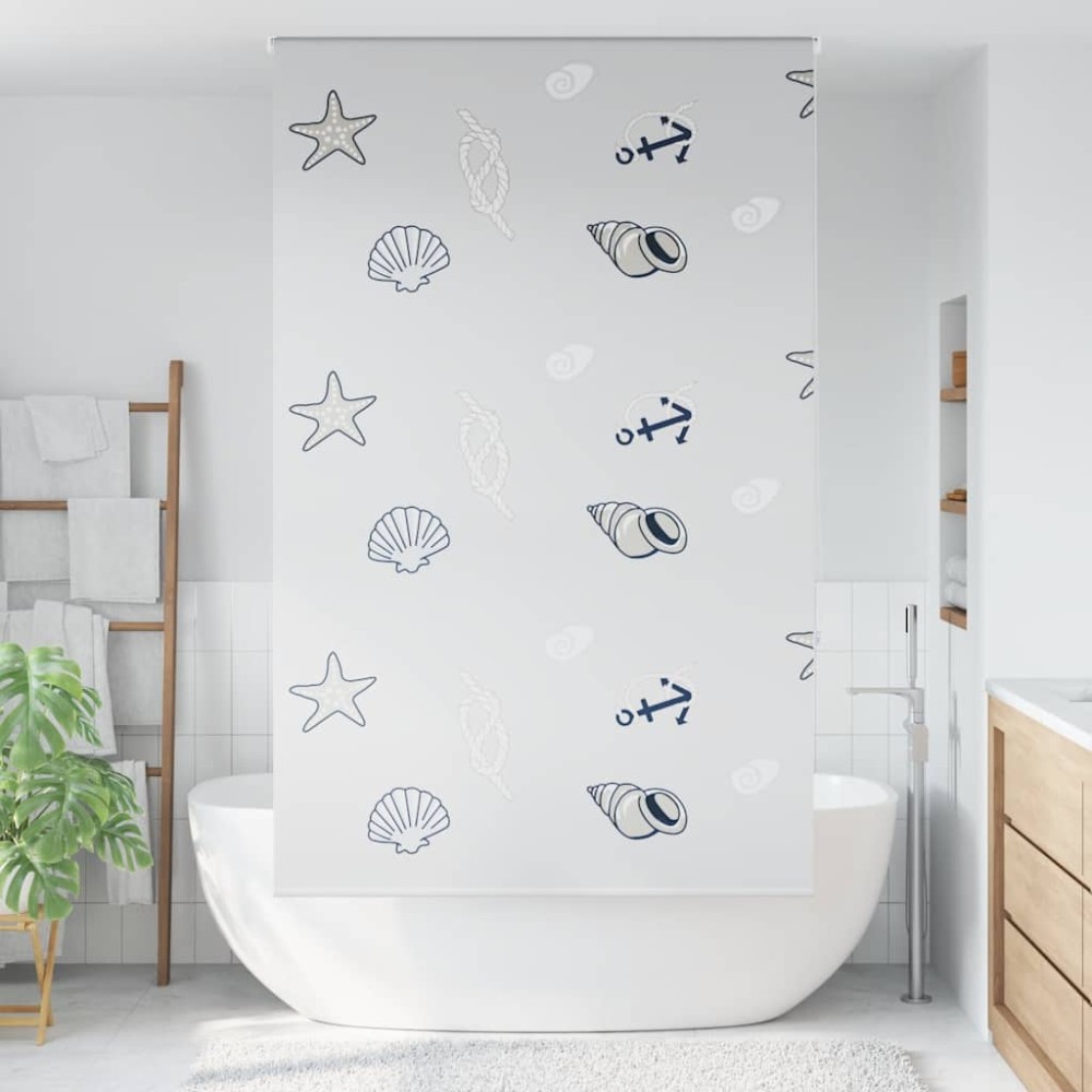 vidaXL Jaluzea cu rolă de duș 120x240 cm lățime material 116 cm