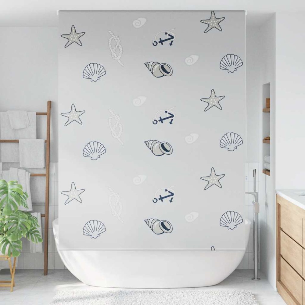 vidaXL Jaluzea cu rolă de duș 150x240 cm lățime material 146 cm
