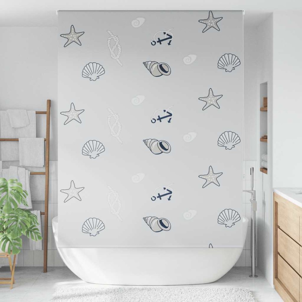 vidaXL Jaluzea cu rolă de duș 160x240 cm lățime material 156 cm