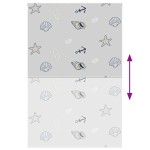vidaXL Jaluzea cu rolă de duș 160x240 cm lățime material 156 cm