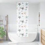 vidaXL Jaluzelă de duș 70x240 cm lățime material 66 cm vidaXL Jaluzelă de duș 70x240 cm lățime material 66 cm