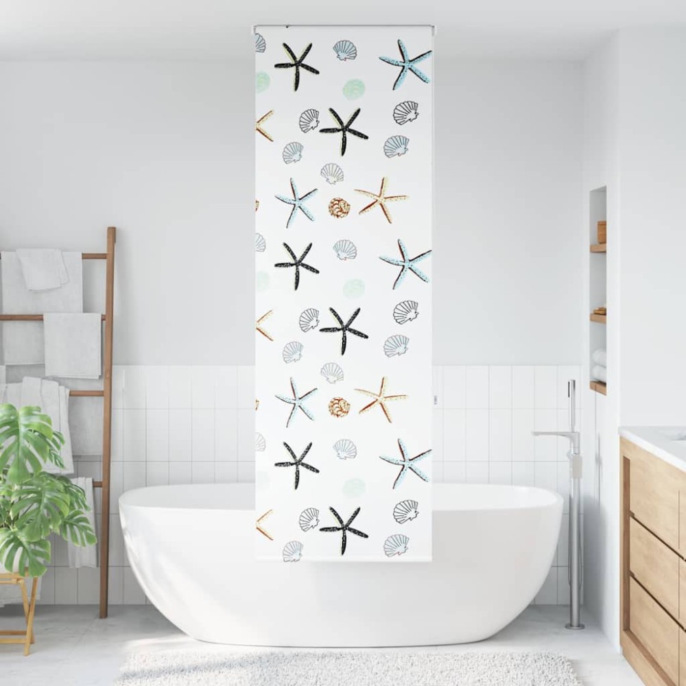 vidaXL Jaluzea cu rolă de duș 80x240 cm, lățime materială 76 cm