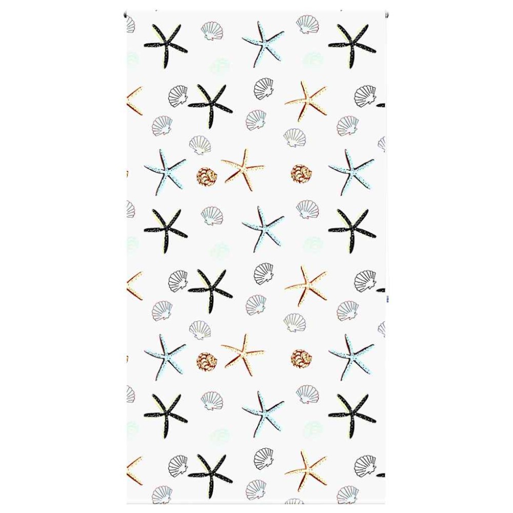 vidaXL Jaluzea cu rolă de duș 130x240 cm lățime material 126 cm