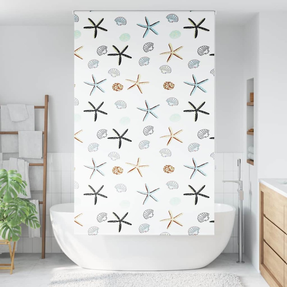 vidaXL Jaluzea cu role de duș 140x240 cm lățime material 136 cm