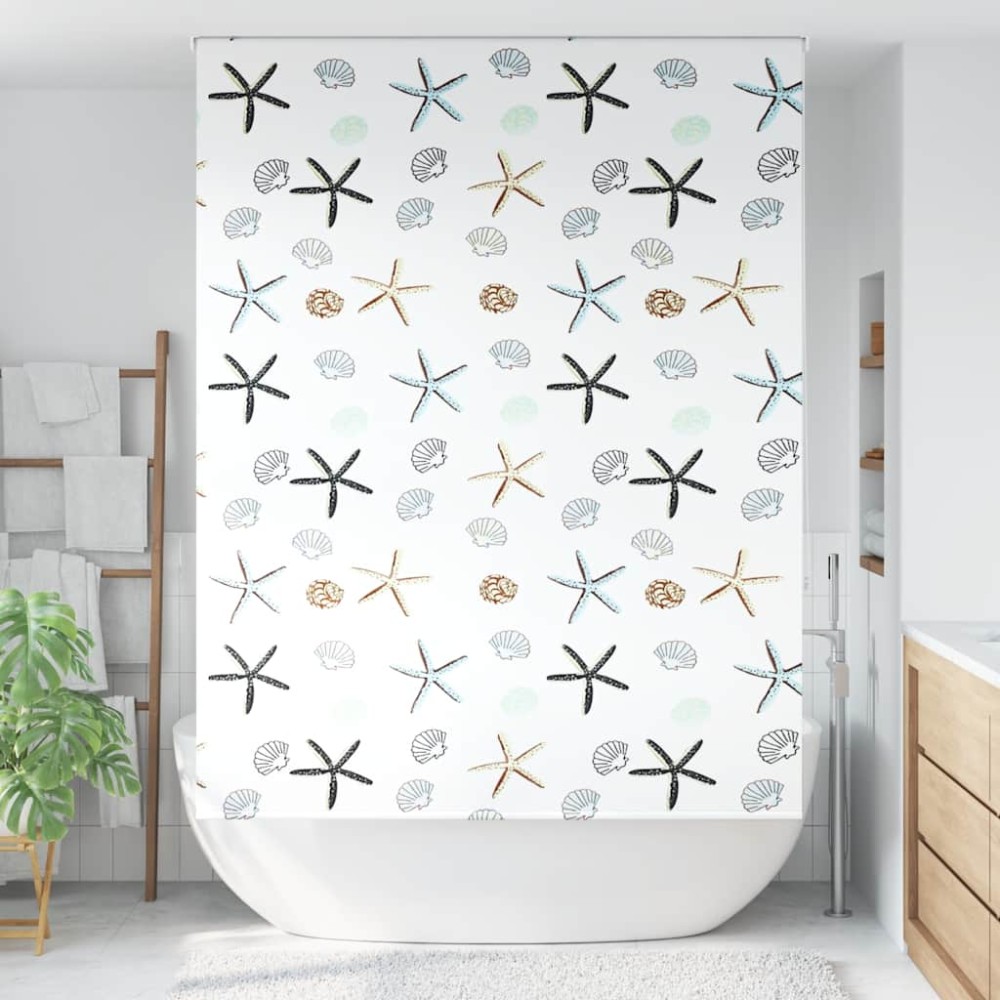 vidaXL Jaluzea cu rolă de duș 150x240 cm lățime material 146 cm