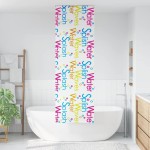 vidaXL Jaluzea cu rolă de duș 80x240 cm, lățime materială 76 cm vidaXL Jaluzea cu rolă de duș 80x240 cm, lățime materială 76 cm