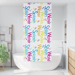 vidaXL Jaluzea cu rolă de duș 100x240 cm lățime material 96 cm