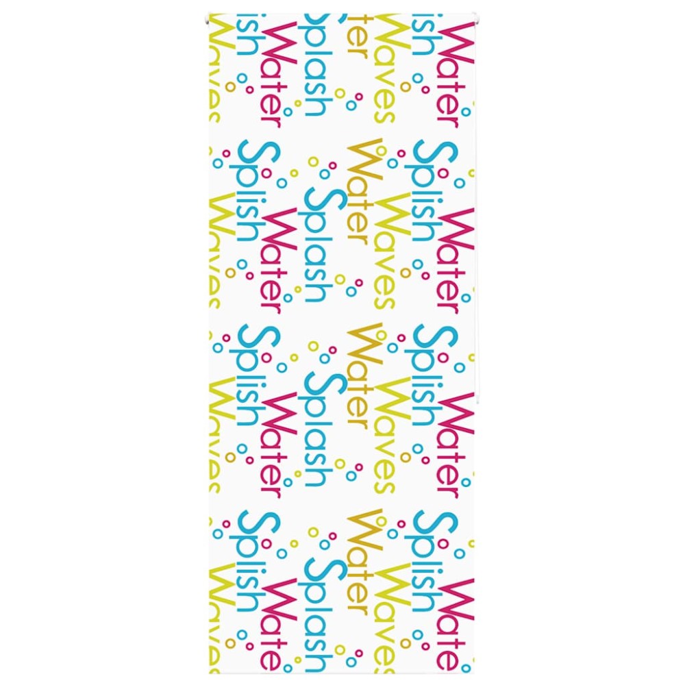 vidaXL Jaluzea cu rolă de duș 100x240 cm lățime material 96 cm