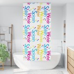 vidaXL Jaluzea cu rolă de duș 110x240 cm lățime material 106 cm vidaXL Jaluzea cu rolă de duș 110x240 cm lățime material 106 cm