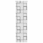 vidaXL Jaluzea cu rolă de duș 80x240 cm, lățime materială 76 cm