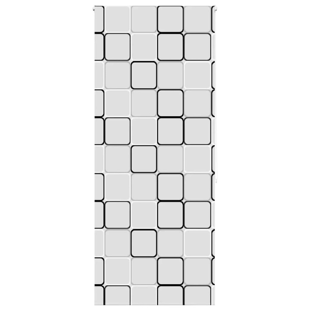 vidaXL Jaluzea cu rolă de duș 90x240 cm lățime material 86 cm