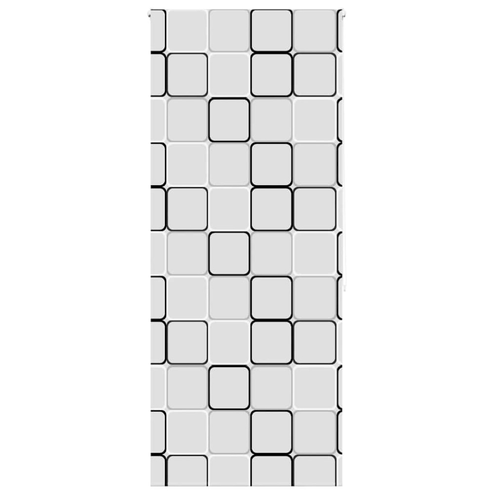 vidaXL Jaluză cu rolă de duș 110x240 cm lățime material 106 cm