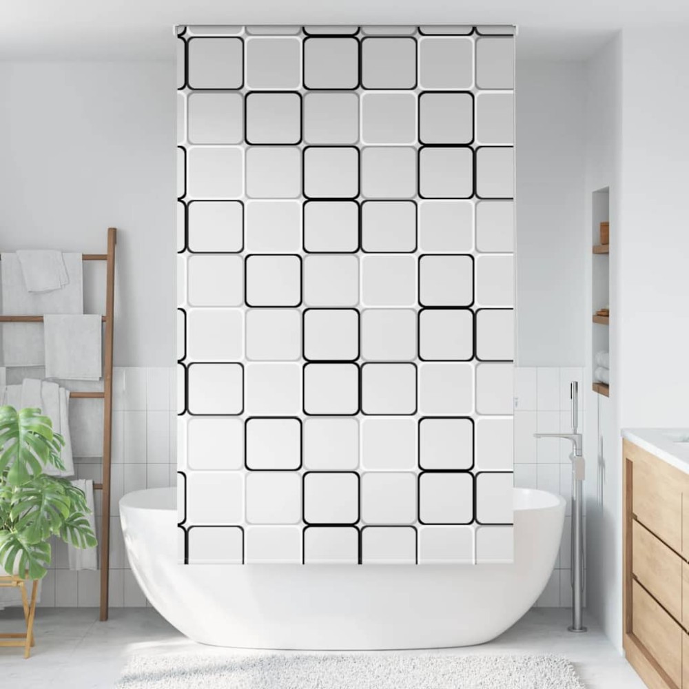 vidaXL Jaluzea cu role de duș 140x240 cm lățime material 136 cm