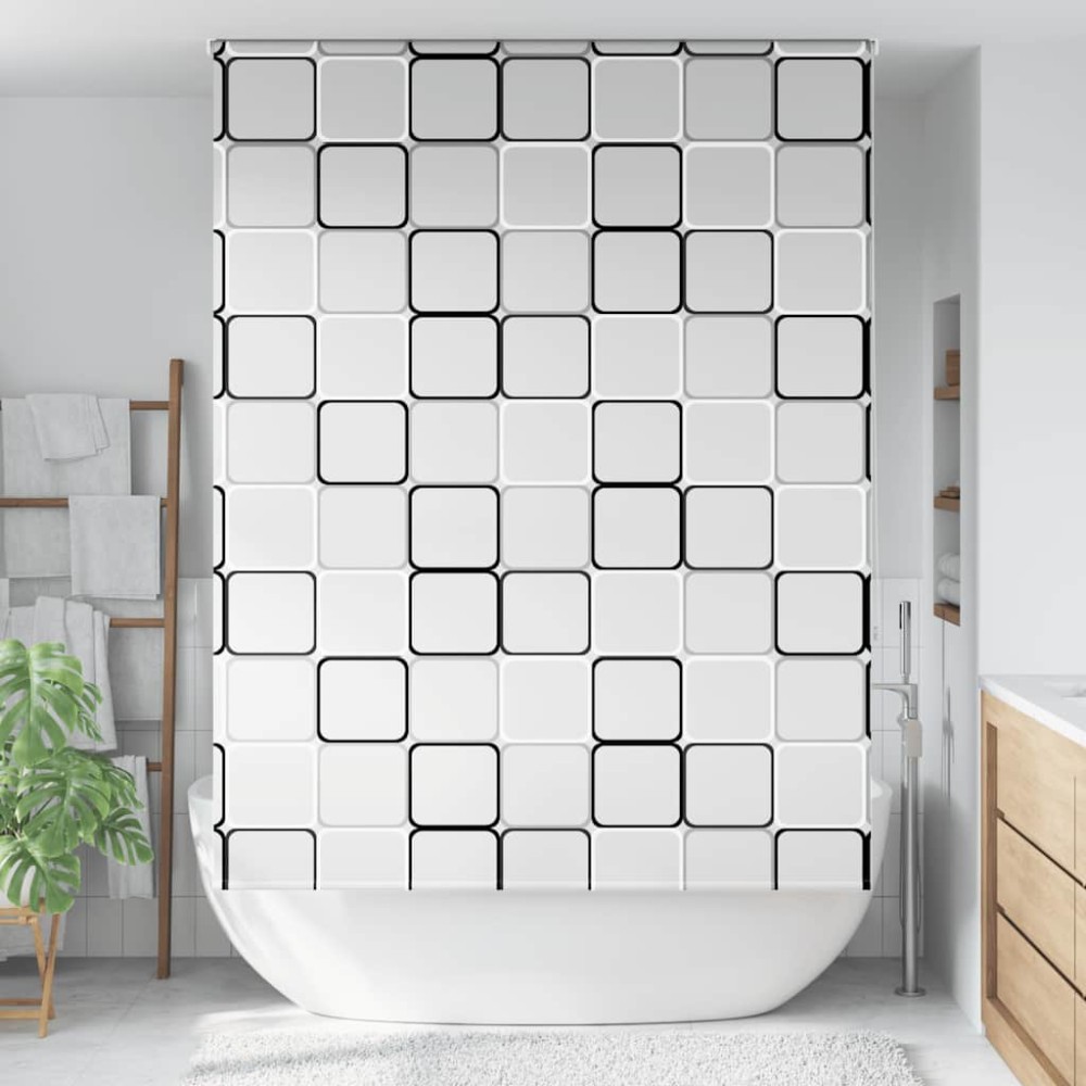 vidaXL Jaluzea cu rolă de duș 150x240 cm lățime material 146 cm